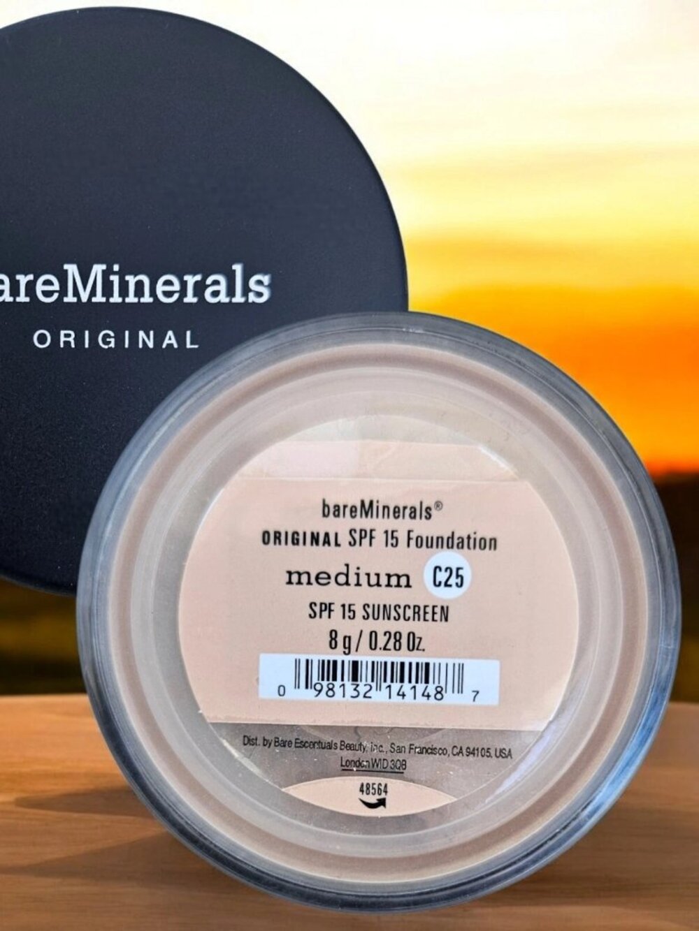 Bareminerals Original Loose Powder Foundation MEDIUM C25 Powder SPF 15 8G/0.28OZ